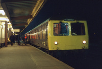 Class 105 DMU at Peterborough