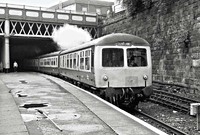 Class 105 DMU at Glasgow Queen Street