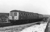 Class 105 DMU at Accrington