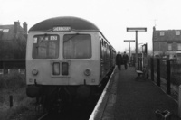 Class 105 DMU at Sheringham