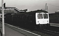 Class 105 DMU at Worksop