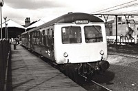 Class 105 DMU at Romford