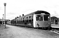 Class 105 DMU at Scunthorpe