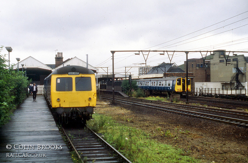 Class 105 DMU at Romford