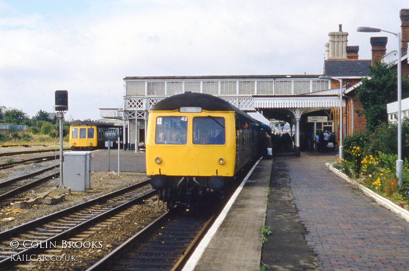 Class 105 DMU at Sleaford