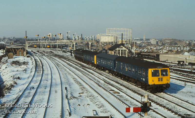 Class 105 DMU at Hornsey