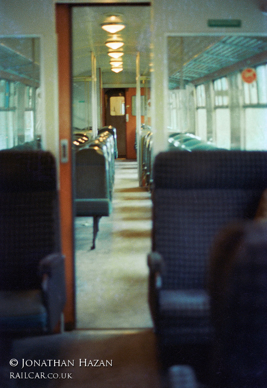 Inside a Class 105 DMU