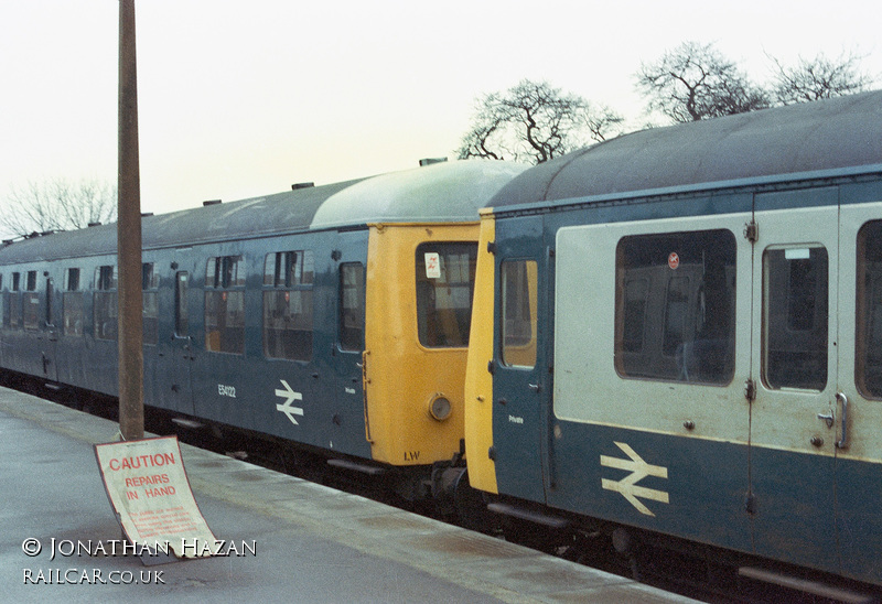 Class 105 DMU at Wickford