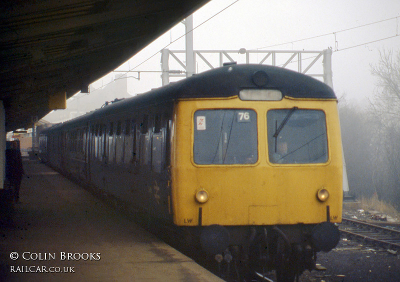 Class 105 DMU at Colchester