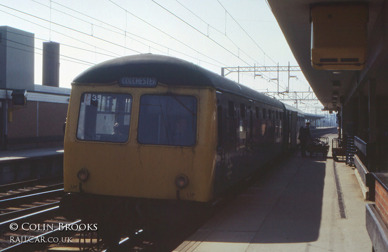 Class 105 DMU at Colchester