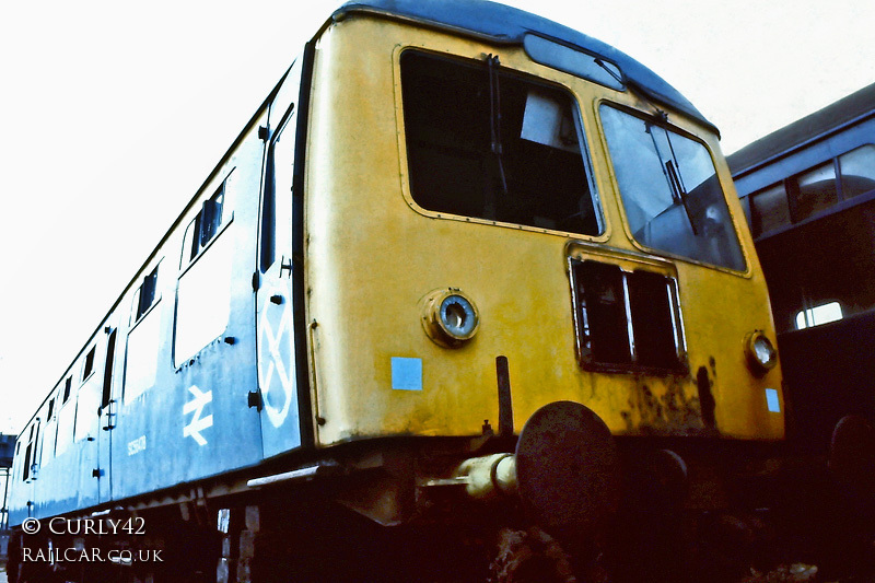 Class 105 DMU at Bletchley depot