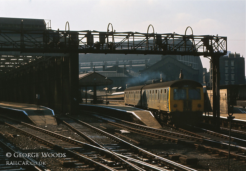 Class 105 DMU at Kings Cross