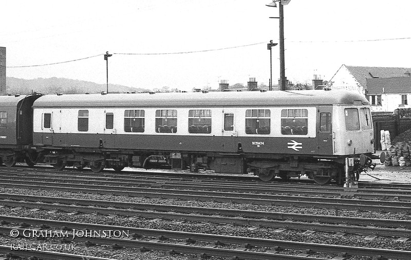 Class 105 DMU at Haymarket mpd