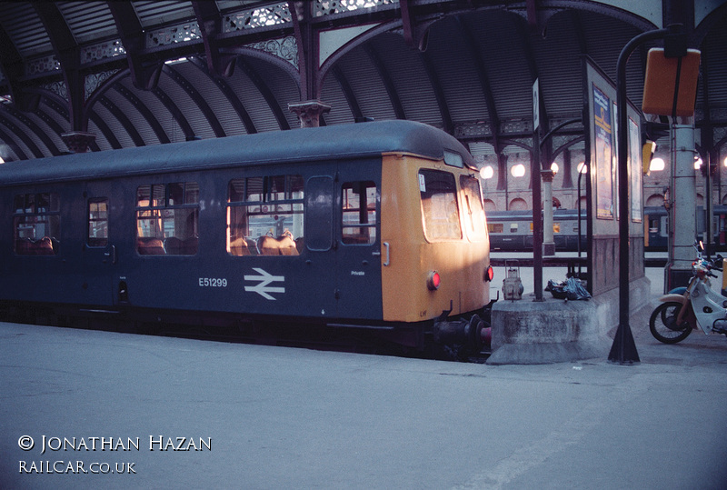 Class 105 DMU at York