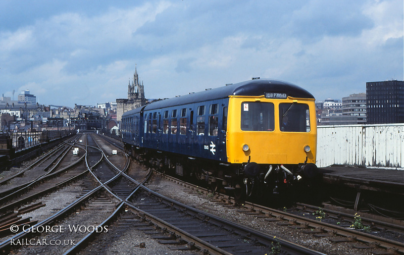 Class 105 DMU at Gateshead