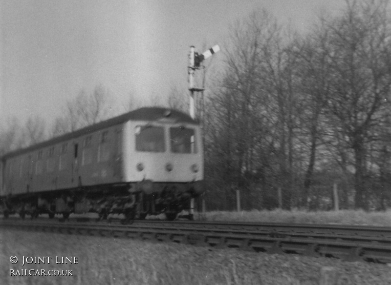 Class 105 DMU at Trumpington