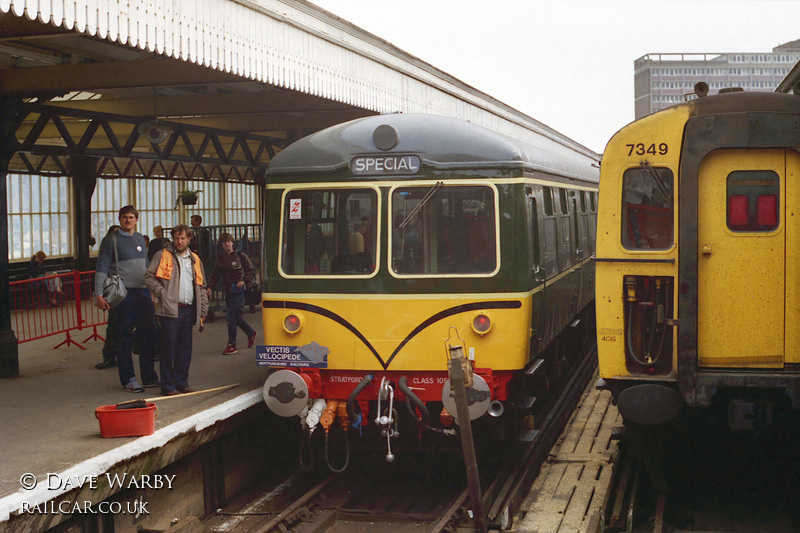 Class 105 DMU at Portsmouth Harbour