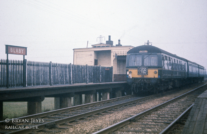 Class 105 DMU at Blaby