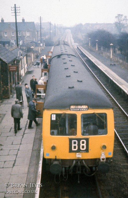 Class 105 DMU at Narborough