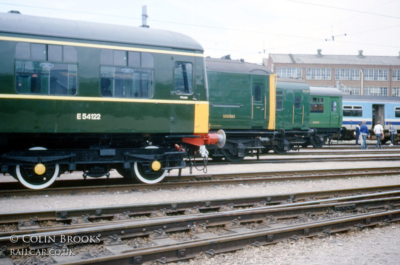 Class 105 DMU at Norwich Crown Point depot