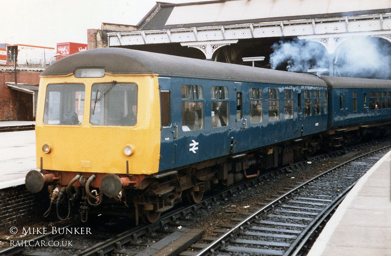 Class 105 DMU at Manchester Victoria