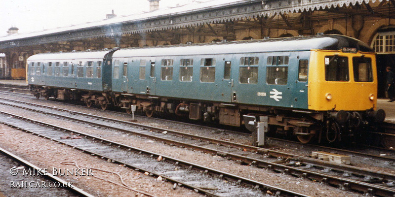 Class 105 DMU at Sheffield