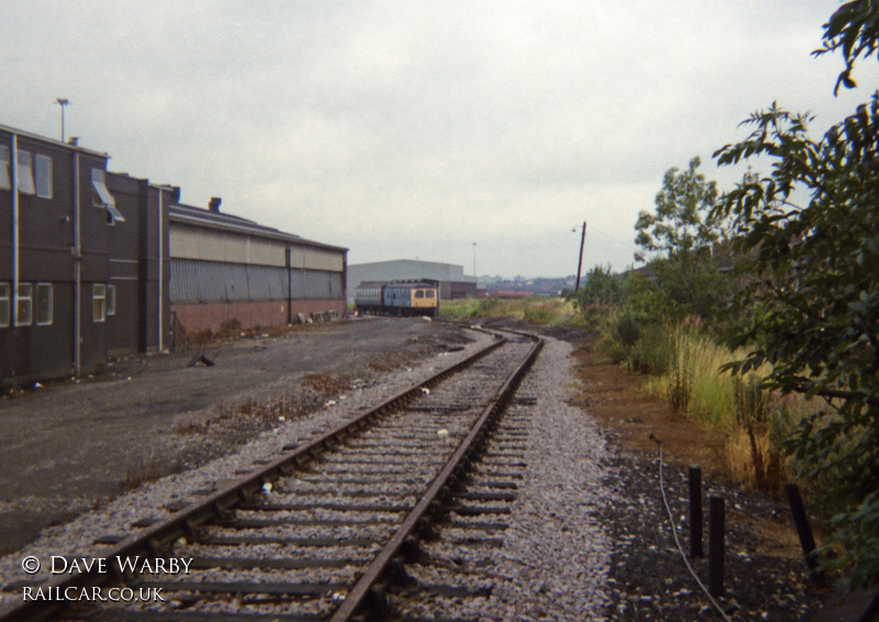 Class 105 DMU at Cricklewood depot