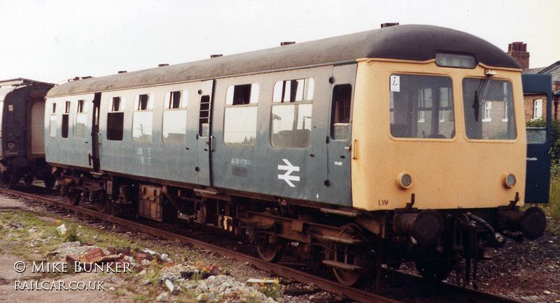 Class 105 DMU at Cricklewood depot