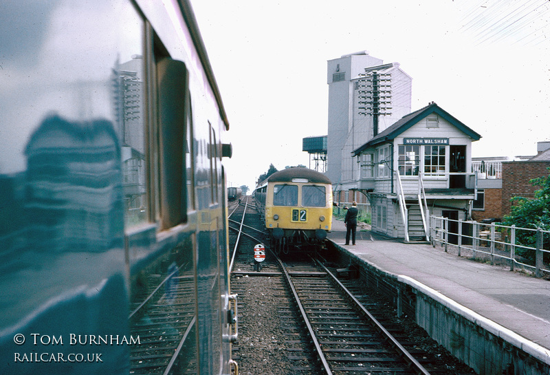 Class 105 DMU at North Walsham