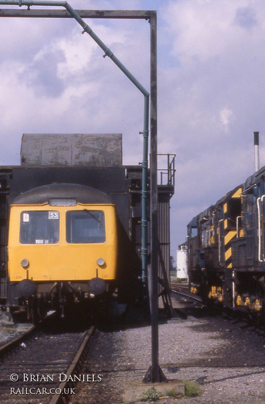 Class 105 DMU at March depot