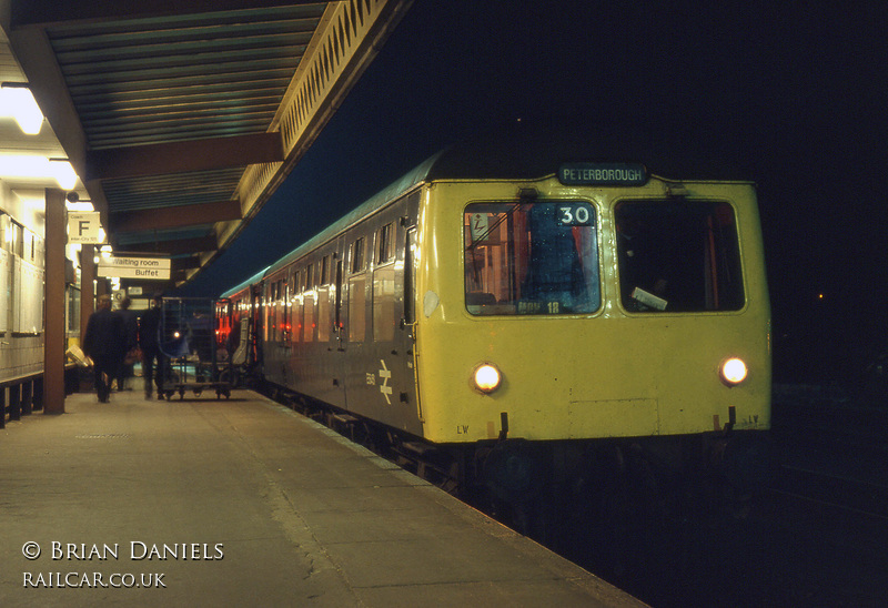 Class 105 DMU at Peterborough