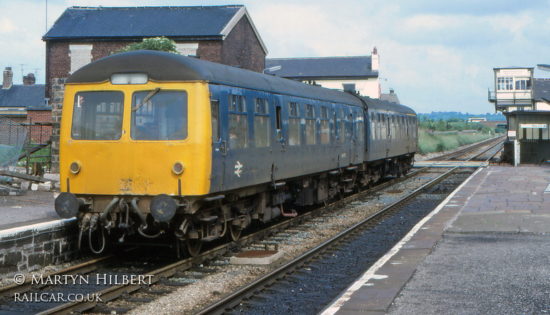 Class 105 DMU at Bamber Bridge