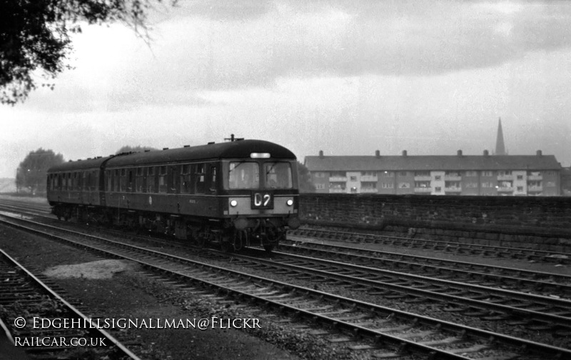 Class 105 DMU at Stanley, Liverpool