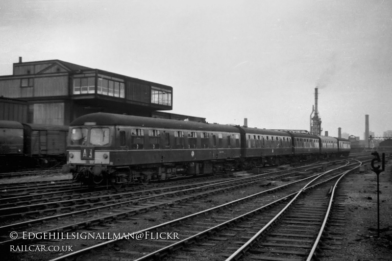 Class 105 DMU at Manchester Victoria