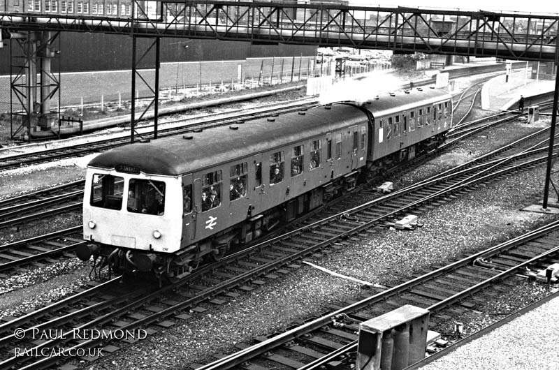 Class 105 DMU at Nottingham