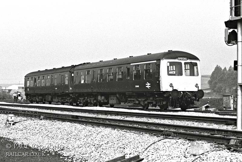 Class 105 DMU at Barrow Hill