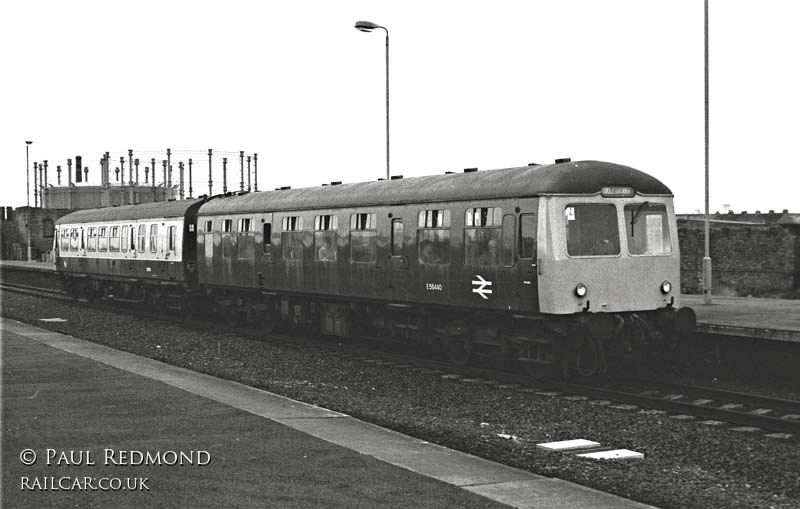 Class 105 DMU at Stockton