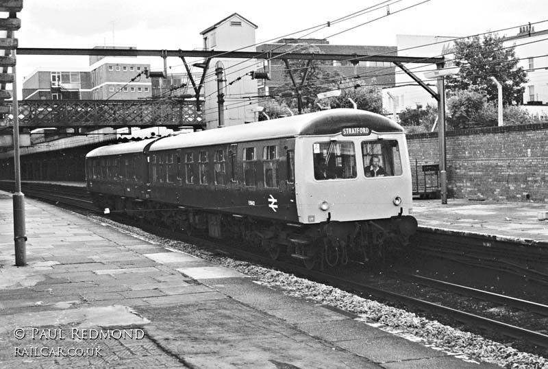 Class 105 DMU at Ilford