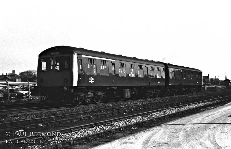 Class 105 DMU at Worksop