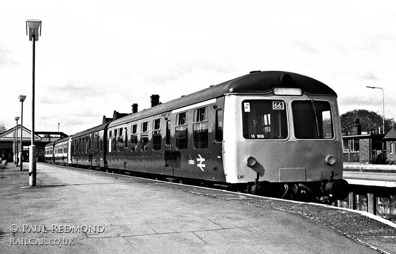 Class 105 DMU at Scunthorpe