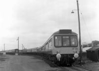 Class 107 DMU at Dundee