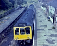 Class 107 DMU at Kilmacolm