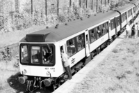 Class 107 DMU at Cameron Bridge