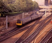 Class 107 DMU at Edinburgh Waverley