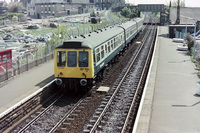 Class 107 DMU at Kilwinning