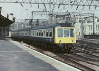 Class 107 DMU at Glasgow Central