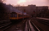 Class 107 DMU at Edinburgh Waverley