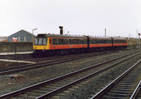 Class 107 DMU at Kilmarnock