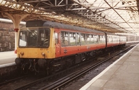 Class 107 DMU at Dundee