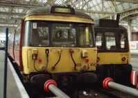 Class 107 DMU at Glasgow Central